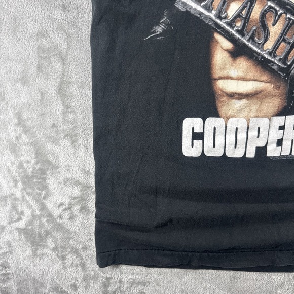 Vintage 1989  Alice Cooper Trashes Tour T-Shirt Men's Medium Band Double-Sided - Picture 5 of 16
